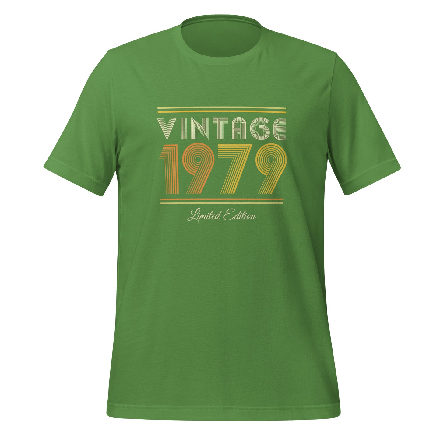 Vintage 1979 Limited Edition Tee Design for Women, Birthday Gift for Her, Ladies Short Sleeved Retro 1970s Shirt, Unisex Fit Style