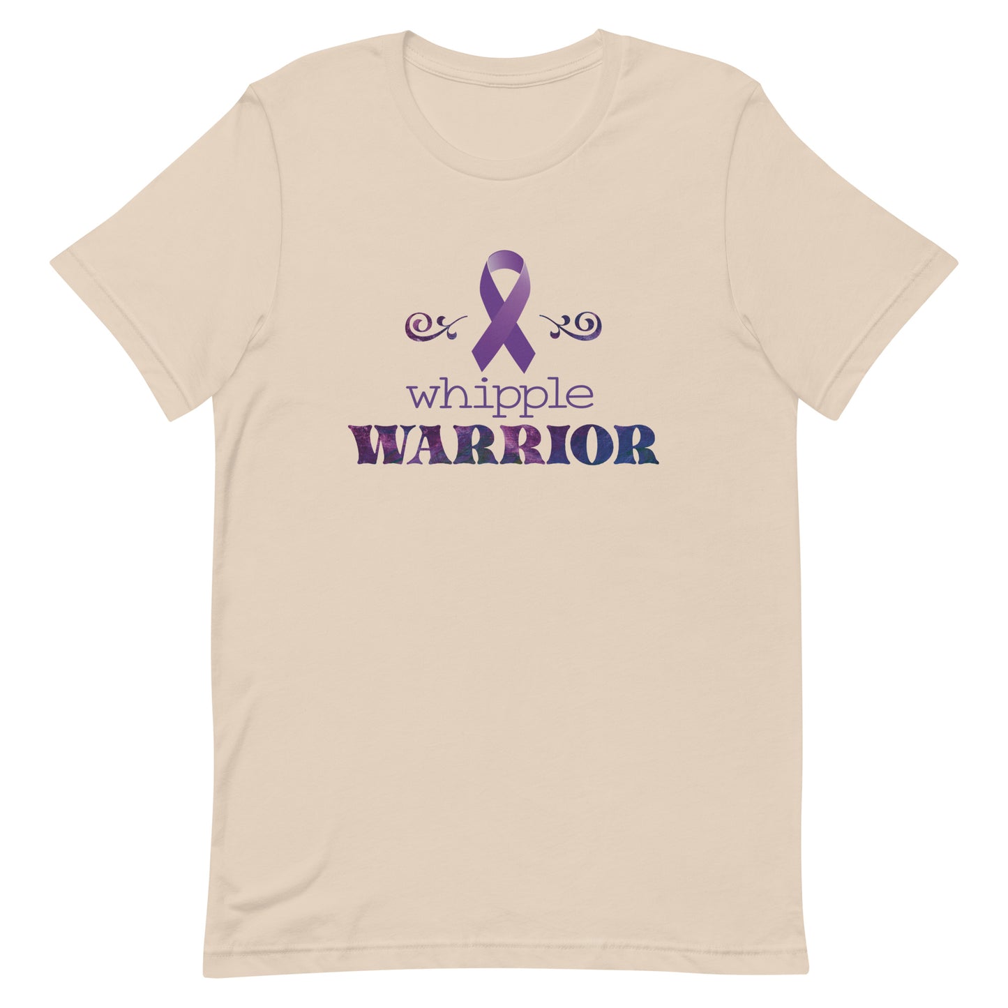 Whipple Warrior Women's T-Shirt Design-Pancreatic Cancer Whipple Surgery Awareness Tee for Ladies